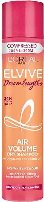 Elvive Dream Lengths Air Volume Cleansing Dry Shampoo