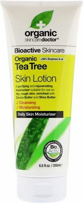 Dr.Organic Tea Tree Skin Lotion 200ml