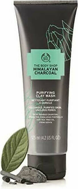 The Body Shop Himalayan Charcoal Purifying Clay Wash 125ml
