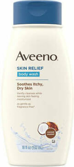 Aveeno Skin Relief Body Wash Nourishing Coconut 532ml