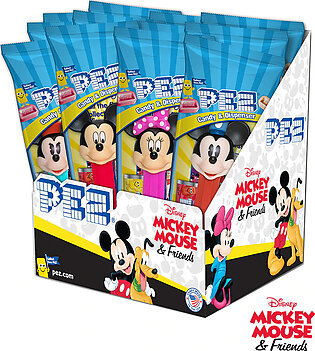 Pez Mickey Mouse Assortment Candy 16.4g