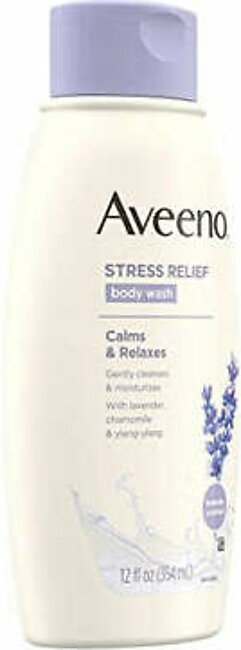 Aveeno Stress Relief Clams & Relaxes Body Wash 532ml