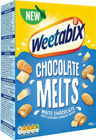 Weetabix Chocolate Melts White Chocolate Crunchy Bites 360g