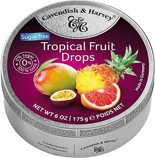 Cavendish & Harvey Sugar Free Tropical Fruit Drops 175g