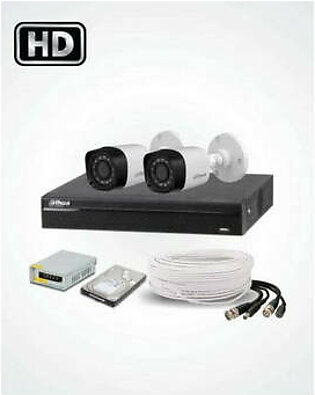 2 HD CCTV Cameras Solution (DAHUA)
