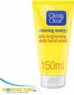 Clean & Clear skin brightening daily facial scrub