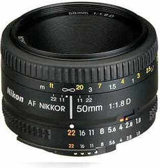 AF Nikkor 50mm f/1.8D lens