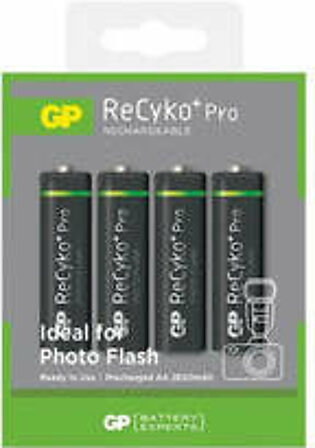 GP ReCyko+ Pro Rechargable Batteries