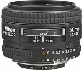 AF Nikkor 50mm f/1.4D lens