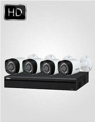 4 UHD IP Cameras Package (DAHUA)