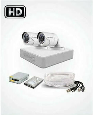 2 FHD CCTV Cameras Solution (HIKVISION)