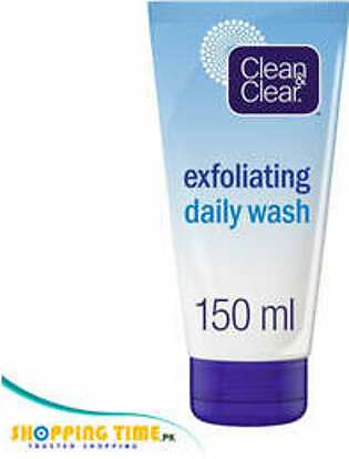 Clean & Clear exfoliating daily wash