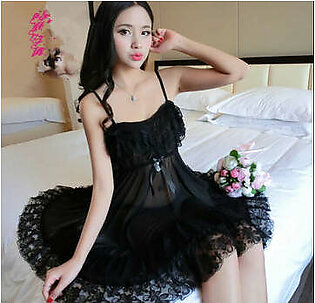 Ladies Sexy Dress Nighties V-neck Nightgown big yard Nightdress Lace Sleepwear Nightwear For Women