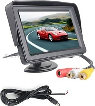 TFT Security Small LCD Audio Video Display For Car Dashboard 4inch