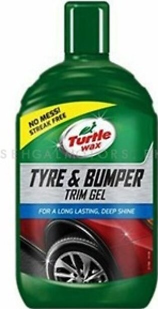 Turtle Wax FG7637 Green Line Tyre and Bumper Gel | Long Lasting Wax Formula Protects From Fading And Cracking | Tyre Care Product