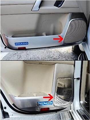 Toyota Prado Door Speaker Chrome Trim 4PC - Model 2009-2021