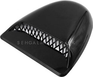 Universal Air Flow for Hood V Shape - Black 5033 | Automotive Universal Body Hood Decorative Air Vent | Car Air Inlet Cover