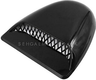 Universal Air Flow for Hood V Shape - Black 5033 | Automotive Universal Body Hood Decorative Air Vent | Car Air Inlet Cover