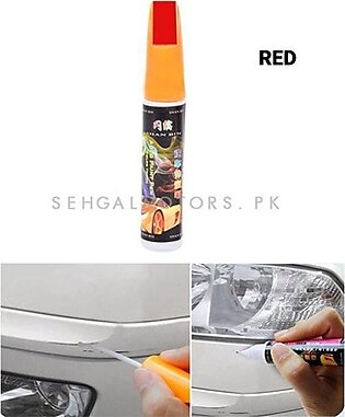 Scratch Filling Paint Color Pen Red | Car Scratch & Paint Pen