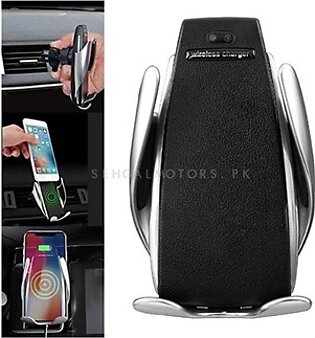 Automatic Sensor Qi Wireless Fast Mobile Charger Car Mount Phone Holder