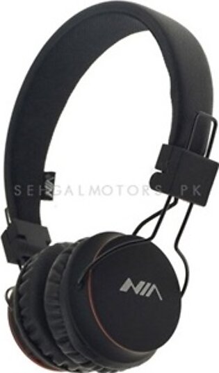 NIA X2 Bluetooth Wireless Headphone - Black | Hearing Protection Safety Earmuffs Headphoe Noise Reduction Ear Protector Soundproof Headphones