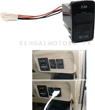 Honda In-Dash Dual USB Socket OEM Quality For Mobile Fast Charge