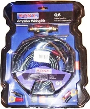 Sony Q6 Amplifier Wiring Kit | Car Audio Wire Wiring Amplifier Subwoofer Speaker Installation Kit