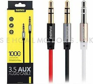 Remax Aux Audio Cables | Audio Extension Cable | Aux Cable For Stereo