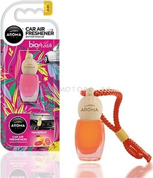 Aroma Bio Fresh Hanging Perfume - Multi | Car Perfume | Fragrance | Air Freshener | Best Car Perfume | Natural Scent | Soft Smell