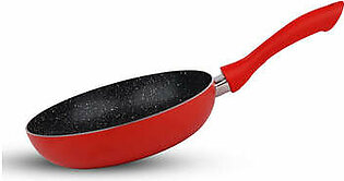 Chef Granito Series 3 Layer Marble Coating Nonstick Fry Pan 22cm - RED