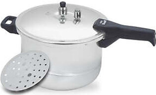 CHEF Best Aluminum Pressure Cooker & Steamer - 1405 - 7 Liter