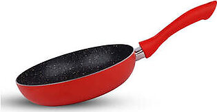 Chef Granito Series 3 Layer Marble Coating Nonstick Fry Pan 24cm - RED