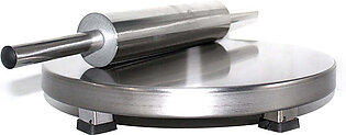 Chef Stainless Steel Top Quality Chakla Bailen / Roti Maker / Rolling Pin & Rolling Board