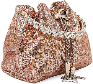 Bucket Hand Bags B15086-Golden