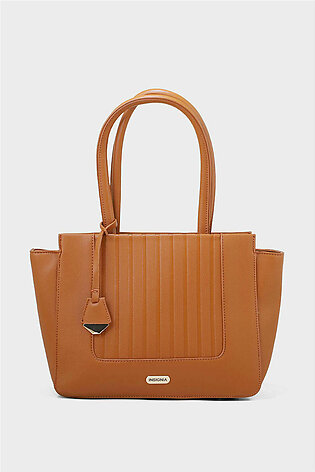 Trapeze Hand Bags B10536-Brown