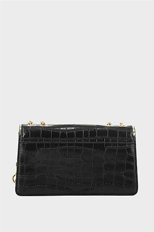 Satchel Shoulder Bags B15122-Black