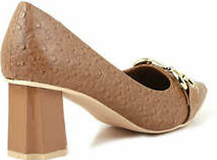 Formal Court Shoes I44385-Brown