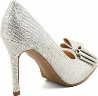 Fancy Court Shoes I44389-Silver