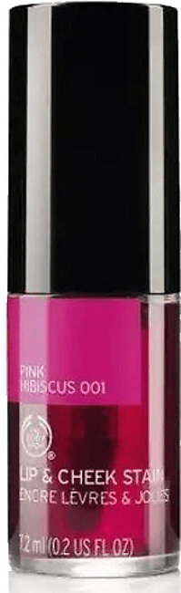 The Body Shop Lip & Cheek Stain 7.2 ml – 001 Pink Hibiscus