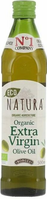 BORGES EXTRA VIRGIN OLIVE OIL ORGANIC 500ML