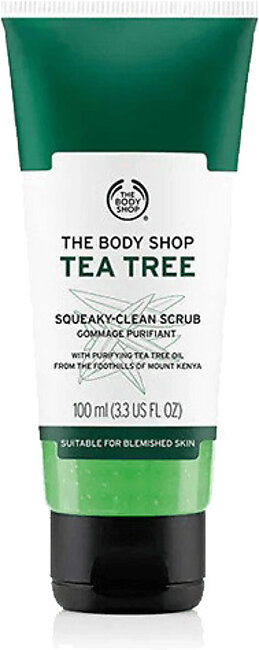 The Body Shop Tea Tree Exfoliating Clean Scrub 100ml