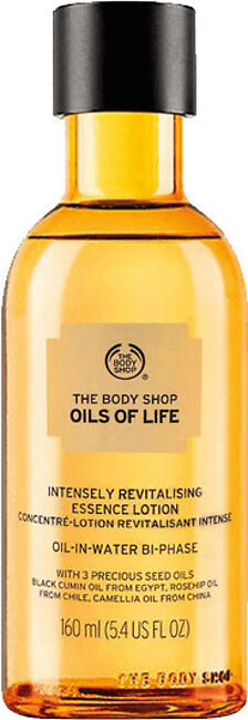 The Body Shop Oils Of Life Intensely Revitalising Essence Lotion Oil-In-Water Bl-Phase 160ml