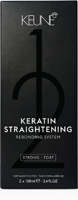 Keune Keratin Straightening Rebonding Kit For Strong Hair