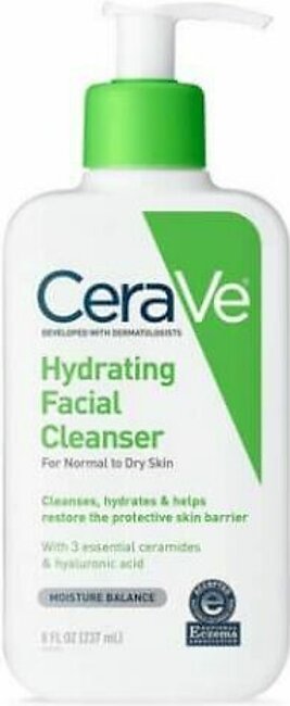 Cerave Hydrating Facial Cleanser For Normal To Dry Skin 237Ml