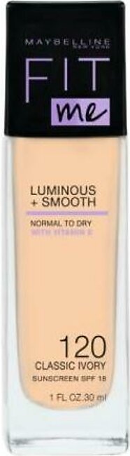 Maybelline NY Fit Me Luminous + Smooth Foundation