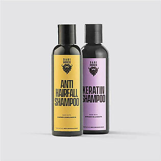 Keratin Shampoo + Anti Hair Fall Shampoo