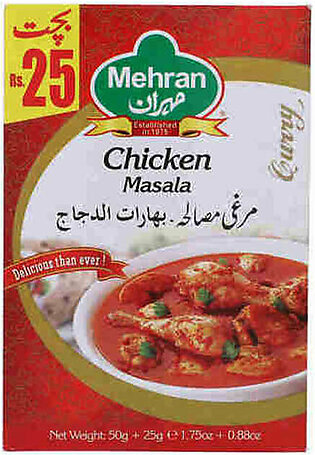 Mehran Chicken Handi Masala 50g