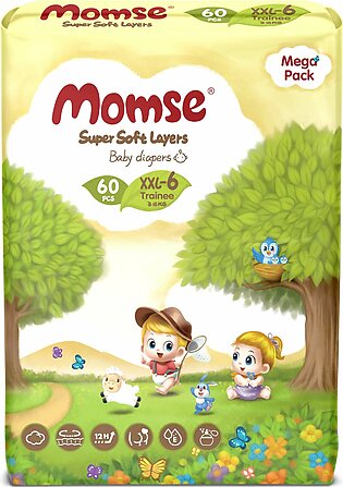 Momse Diapers Mega Pack 6 60s