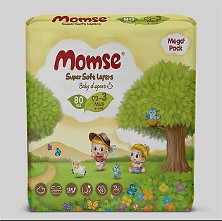 Momse Diapers Mega Pack 3 80s
