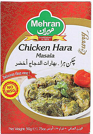Mehran Chicken Hara Masala 50g